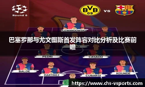 巴塞罗那与尤文图斯首发阵容对比分析及比赛前瞻